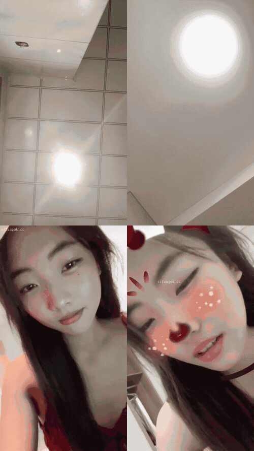 邻家清纯妹妹 超级漂亮【萱妹】带着黑眼睛超性感完美身材 大鸡巴道具自慰 姐妹互插 包.gif