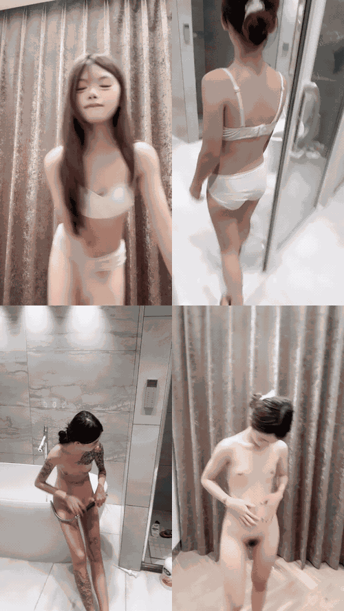 刚毕业萌妹【三支花】高颜值大长腿皮肤又白幼嫩 极品身材 美乳嫩穴 携姐妹吃禁果 小洞.gif
