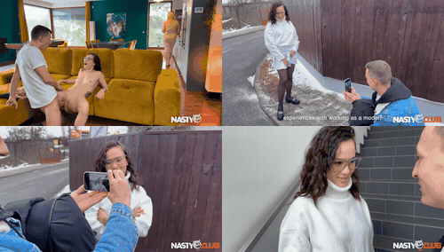 NastyClub - Venezuelan Latina Lucy Mendez pickup scene with engaged dude_preview_1.gif