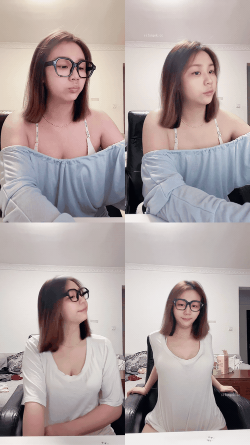 欧美型身材卡哇伊脸【爱吃小布丁】肥臀大奶 无毛馒头逼 道具插逼自慰 好想射她_preview_.gif