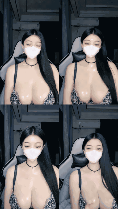 兄弟们 超级大奶子 巨大无比【最爱喝奶茶】甩奶舞 性感内衣超好身材 看着就是爽 (6)_p.gif