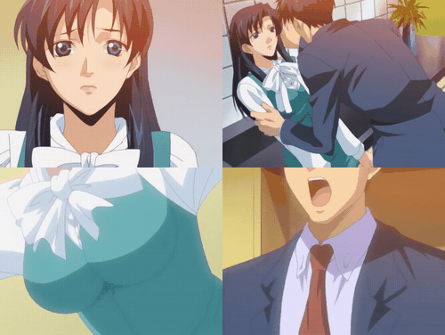 18+动漫无码(18禁アニメ) [schoolzone] キニナル キモチ Vol.4 「夕暮れ給湯室」_prev.gif