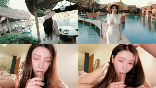 【AI增强 】Fansone雪白巨乳游客艾玛泰国性爱旅游1艾瑪Emma（emmy18y）4K60帧增强版_p.gif