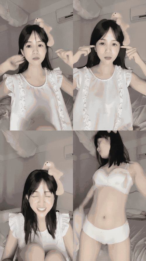 俏皮小仙女~超美！【小黄豆oi】宛如可爱邻家妹~自慰喷水_preview_2_compressed.gif.gif