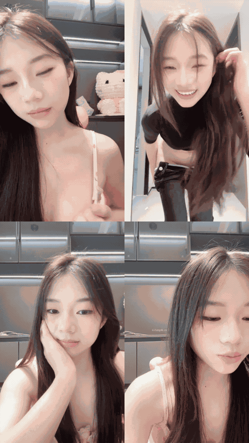 热舞女神【黎巴啦呀】清纯少女 全身雪白 长腿嫩穴 收费房终于秀了 完美G奶 热舞+自慰_.gif