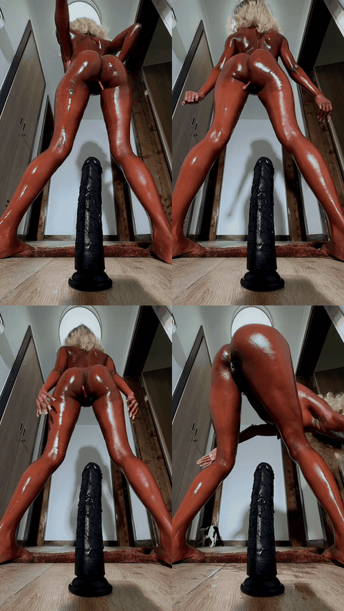 I Couldn't stop Squirting on his Dick (Solo Masturbation)_preview_1.gif