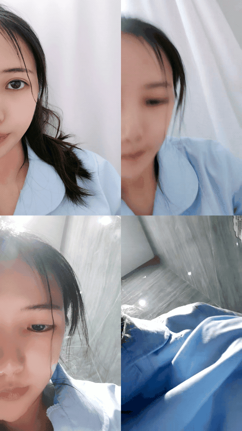 温柔小护士  _巨乳护士小姐姐_偷偷在医院护士站病房厕所露出_玩弄自己的大奶子_合集_5.gif