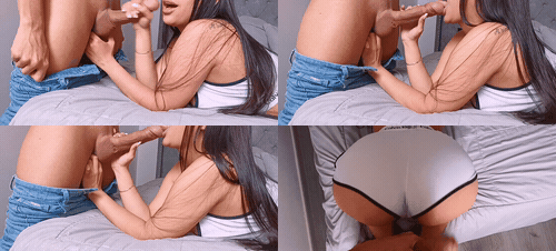My hot roommate watching porn asks me to fuck her hard, talk dirty_preview_1.gif