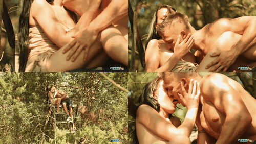 Having a wonderful summer outdoor time with her and losing thoughts from kissing.gif
