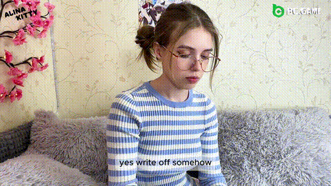 “Help Me with Algebra” – Told My Classmate… She Agreed to Sex for Homework C.gif