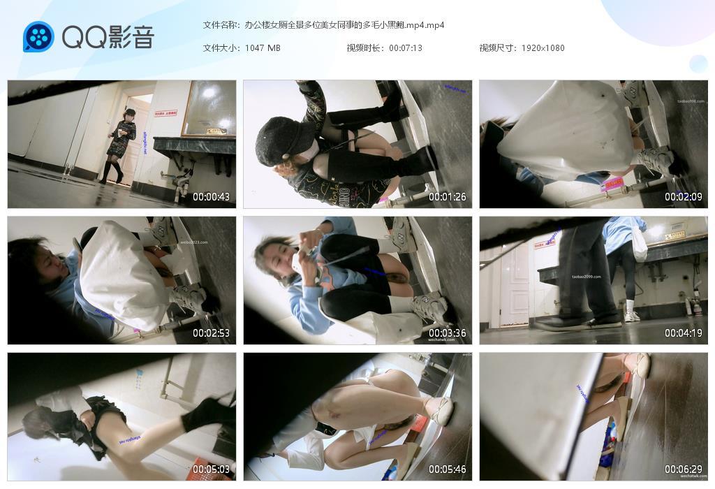 办公楼女厕全景多位美女同事的多毛小黑鲍[20240626-143440].jpg