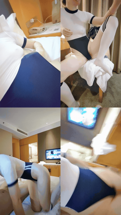 死库水气质美少妇，酒店约炮操逼，白丝美腿，被舔骚B很舒服，后入爆草骚穴，骑乘位自.gif