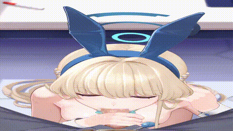 [もにおももいろムーニィ] Live2D アニメ 飛鳥馬トキ 01 お口で i_p20.gif.gif