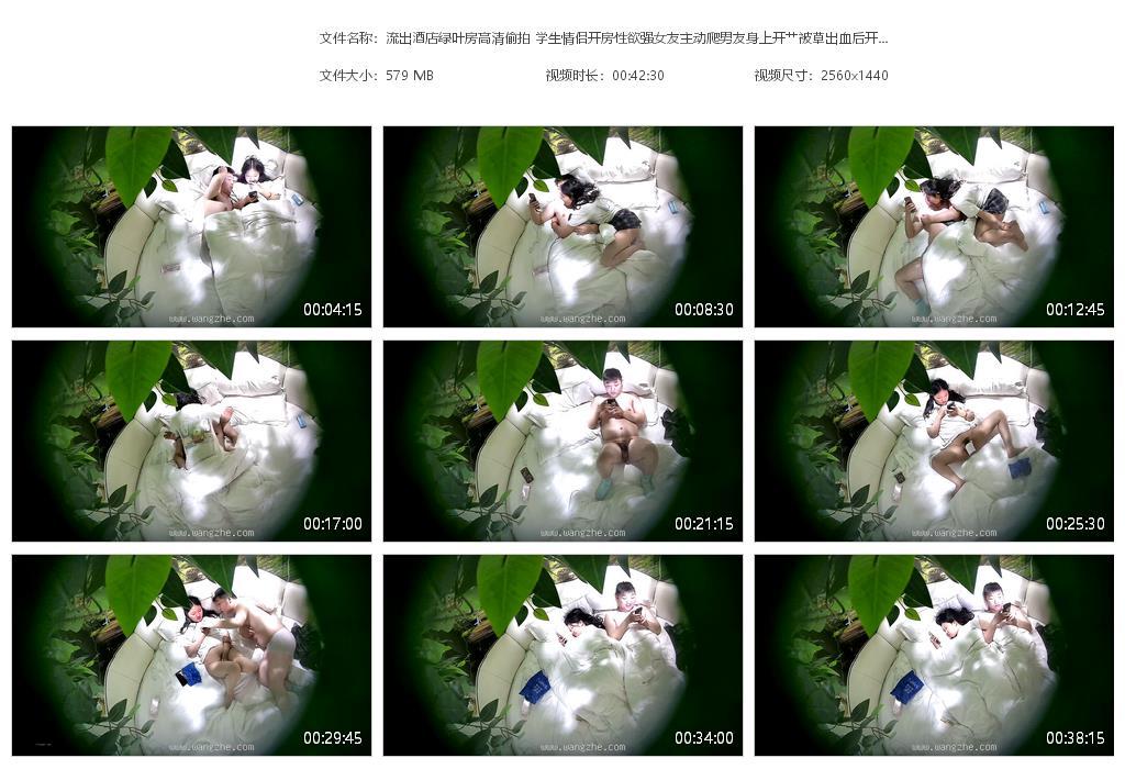 流出酒店绿叶房高清偷拍 学生情侣开房性欲[20240710-085809].jpg