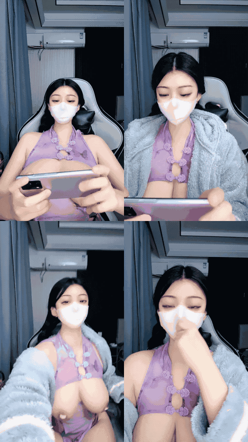 兄弟们 超级大奶子 巨大无比【最爱喝奶茶】甩奶舞 性感内衣超好身材 看着就是爽 (5)_p.gif