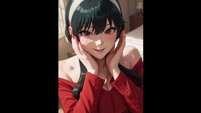 MILF in SchoolGirl Cosplay - AI Generated.jpg