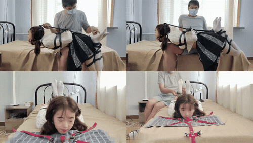 文静白丝美少女长歌超紧驷马束缚，马具口球严厉堵嘴，sptk体验！_preview_3.gif.gif