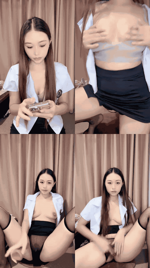 闷骚御姐 超级漂亮超性感【雪儿吃不饱】黑丝美腿 道具狂插 超级过瘾 爽的很 (2)_previ.gif