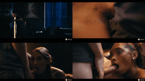 Rude HR Boss Frozen In Time - Interracial Threesome Facial Hard Rough Sex_preview_2.gif